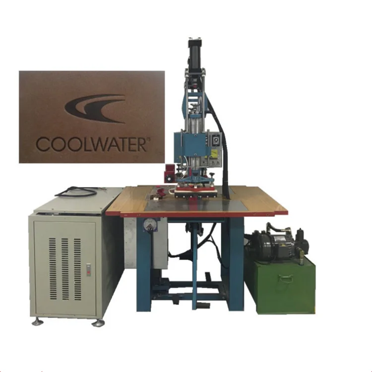 Direct Manufacture  Silicone Logo Embossing Machine For Clothes