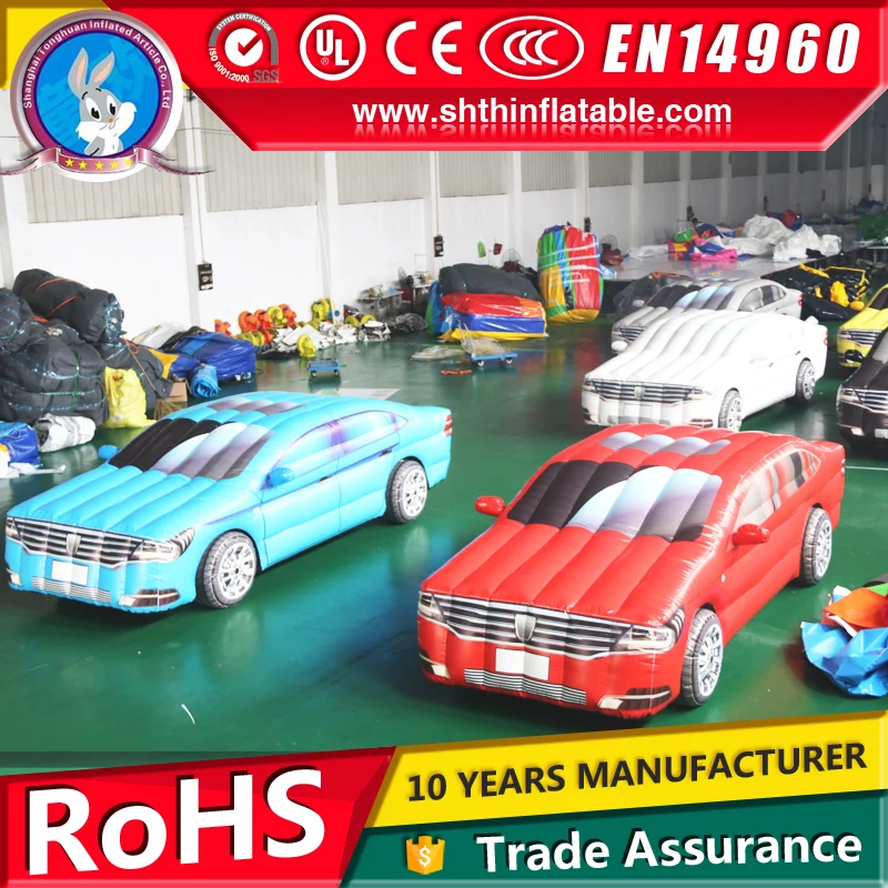 custom made model cars, giant inflatable car model