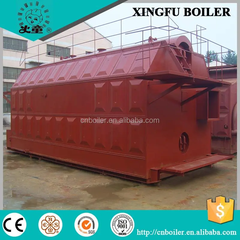 6 8 10 12 15 20 25 ton Industrial water tube chain grate biomass corn cob boiler to generate steam