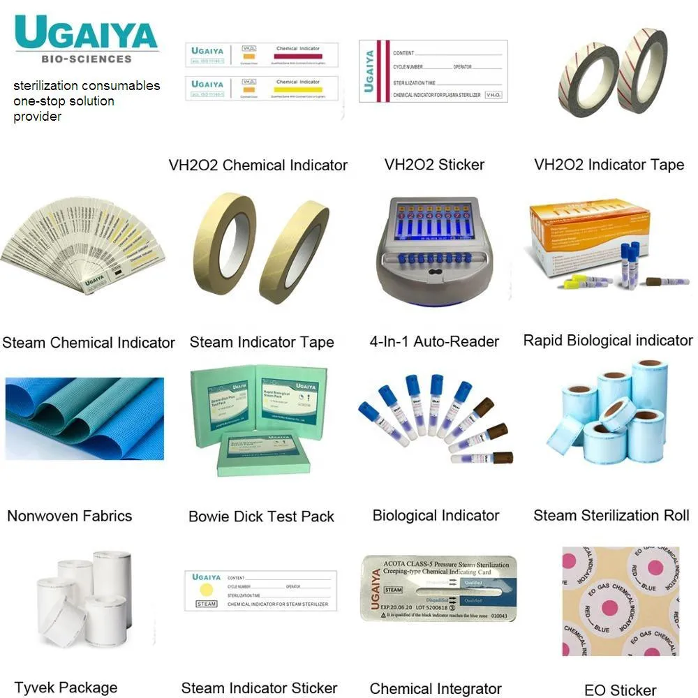 2019 steam plasma ETO sterilization 20min Super rapid auto reader and biological indicator