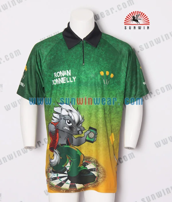 custom designs darts jersey high quality dart wear for dart team