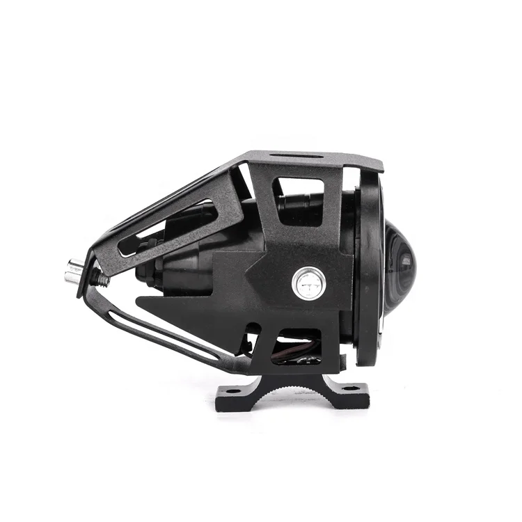 
Zhongshan 12v led aluminum waterproof head lamp angel eye flashing u7 led motorcycle headlight 