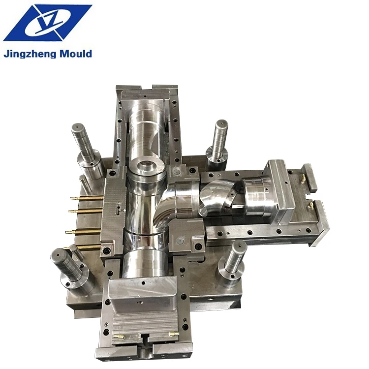 pp plastic pipe fitting TEE mould