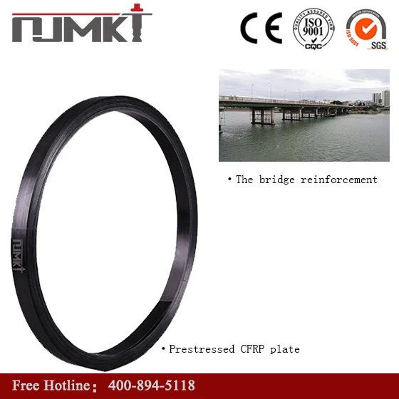 200g 300g 600 gsm twill Carbon Fiber Unidirection for bridge reinforcement 3400 GPA