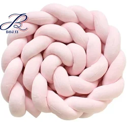 Wholesale Baby Crib Bumper Handmade Baby Bed Bumper Designer Cushion 2M, 3M Baby Crib Bumper