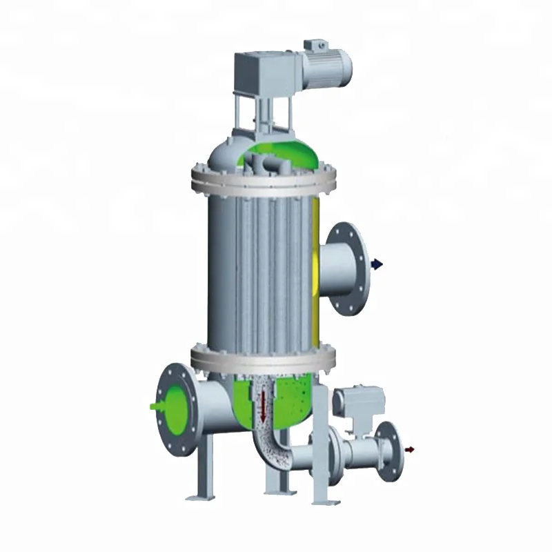 
self cleaning filter sewage water filtration auto backflush filter 