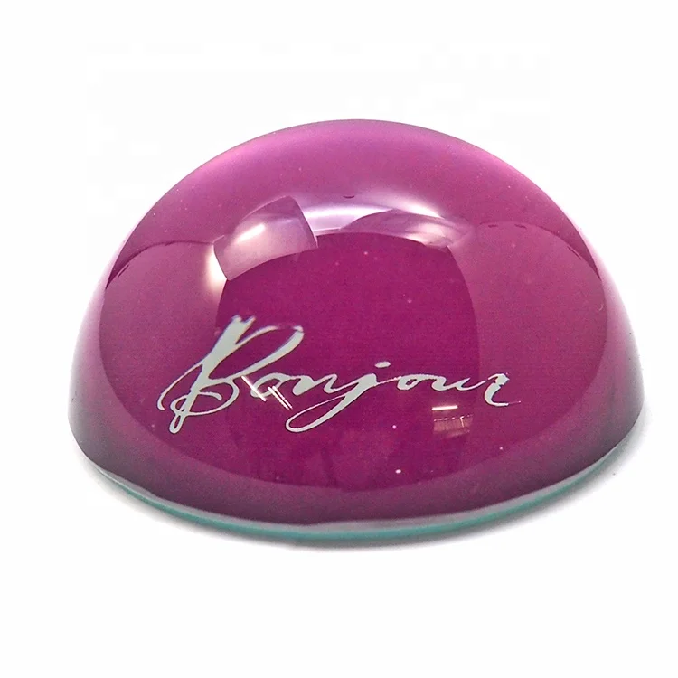 HX-8390 свадебной стеклянный купол в форме пустой стеклянный шар пресс-папье