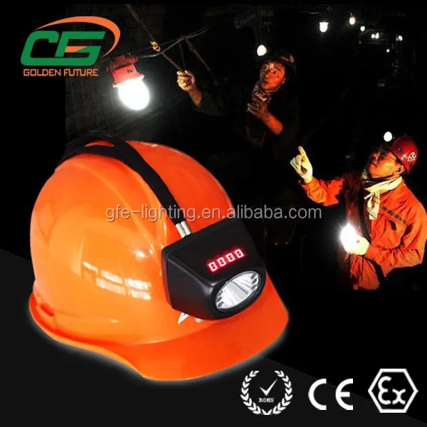 
Golden future ATEX approved KL4.5LM quick charge cordless led headlight 