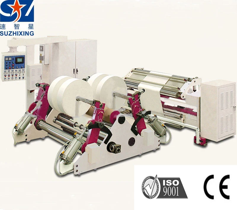 Hot sale High Quality packaging materials film/paper/foil/fabric roll slitting machine