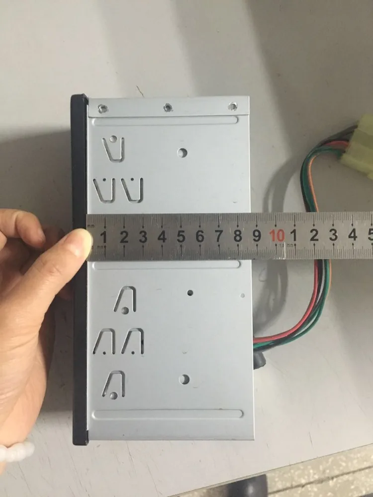 HIDAKA Metal Excavator Car Radio Sleeve Case TV station equipment