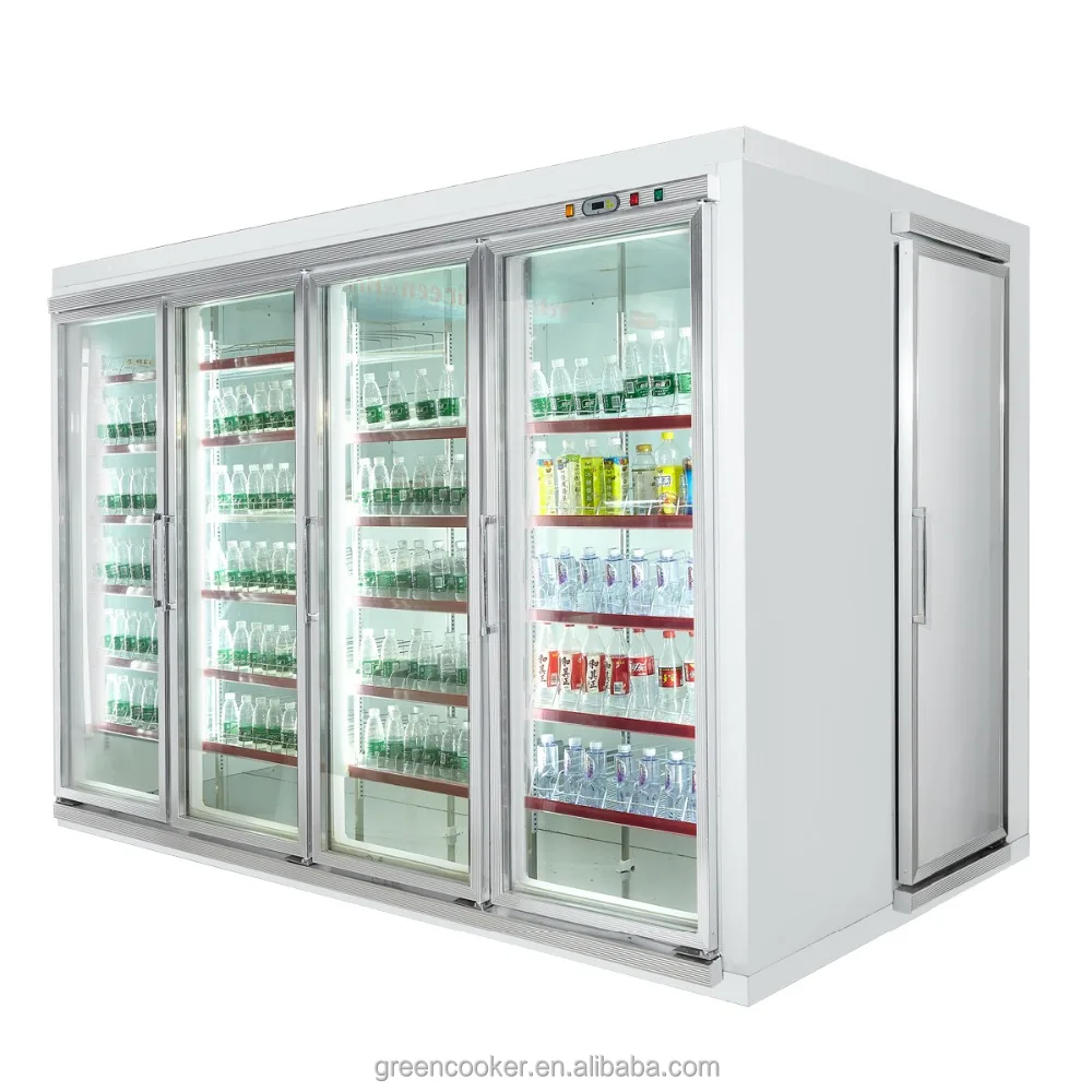 large capacity walk in refrigerator showcase/hot sale fridge