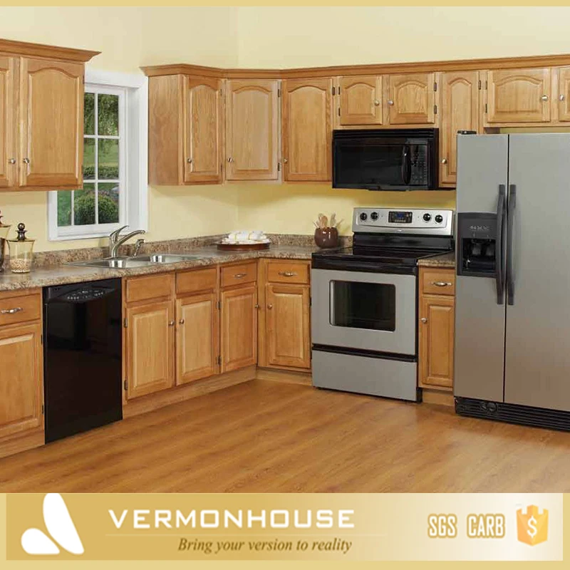 2021 Modern Cheap Kitchen Cabinet Penang Wooden Almari Image