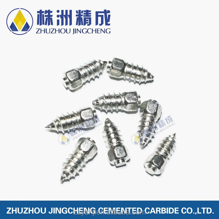 6*15 карбида вольфрама винт льда противоскольжения спирали шин шпильки