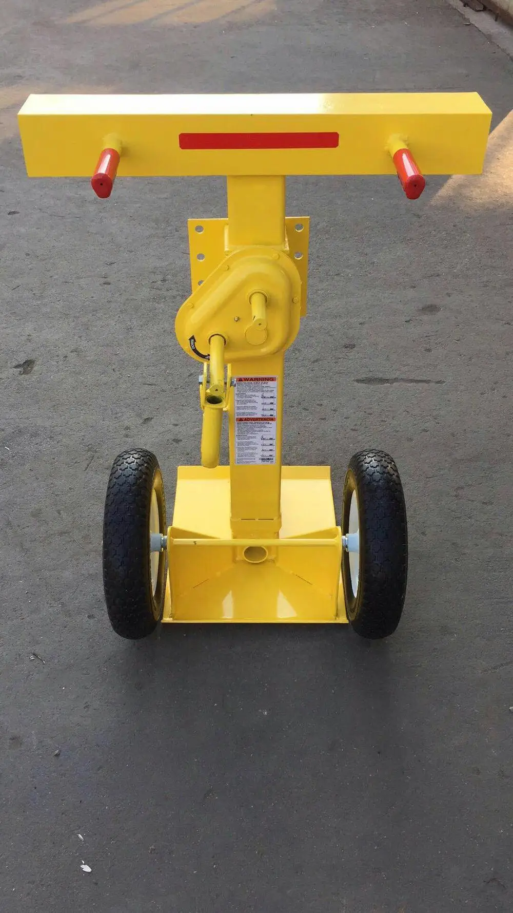 Hand Crank Trailer Jack Stand 100000Lbs Static Cap.