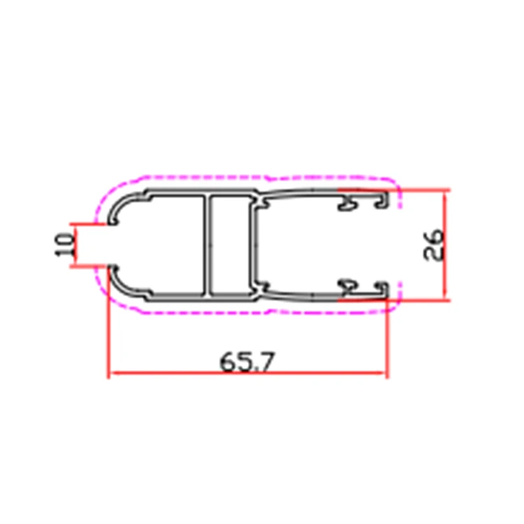 
6063 T5 aluminium profile manufacturer in china window and door aluminum profile in foshan 