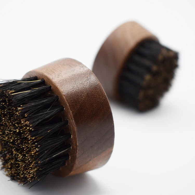 Private Label high quality beard comb bristles brush for men