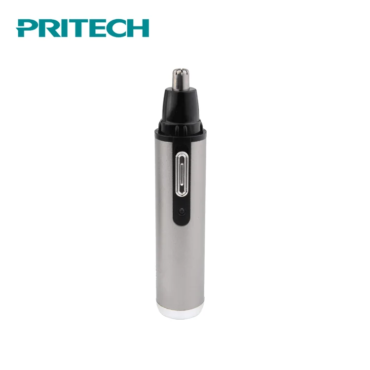 PRITECH Customized Replaceable Cutter Head Multi-Function Nose Hair Split Beard Trimmer For Men