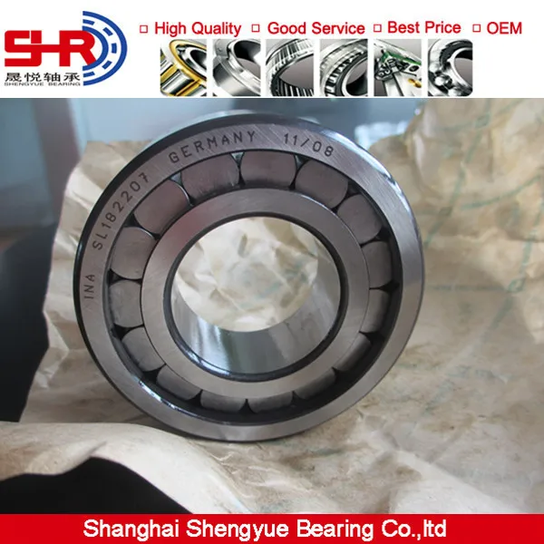 cylindrical roller bearing sl182207 crane hook bearing