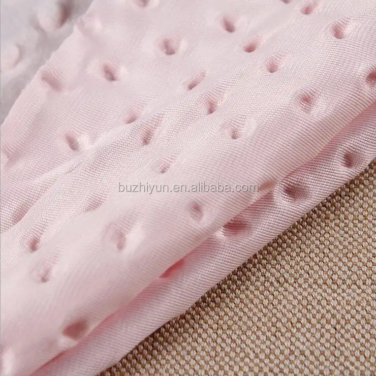 polyester minky dot soft velvet fabric for baby blanket