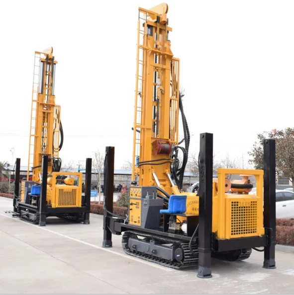 BDM-200T model track mounted DTH water well drilling rig