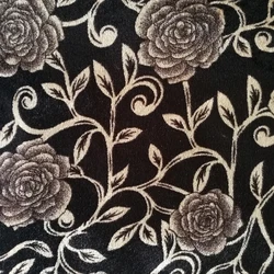 Factory price Zambia style 100% polyester Knitted Velvet Fabric Printed