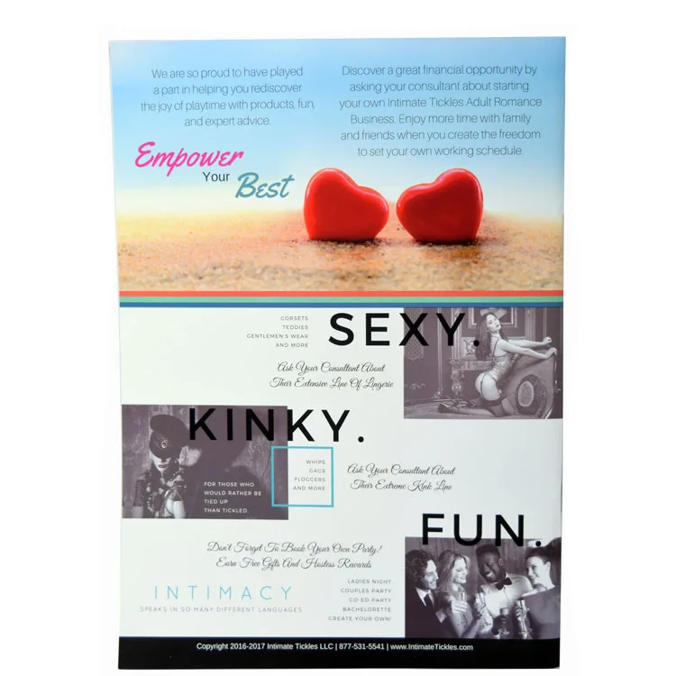 Popular newly free adult magazine printing for sale