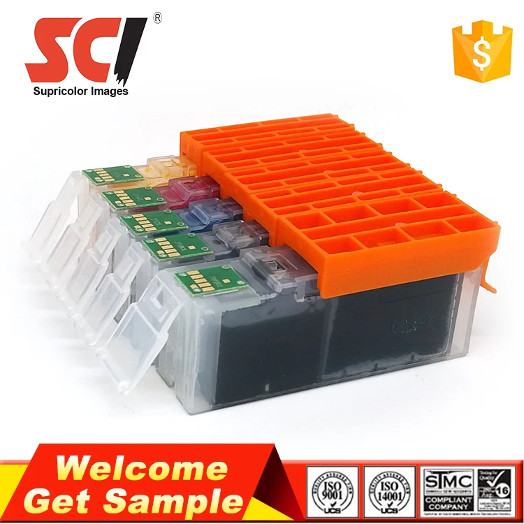 Самые лучшие продавая продукты в Европе PGI-570XL CLI-571XL совместимый для Canon PIXMA MG5750/5751 чернильный картридж