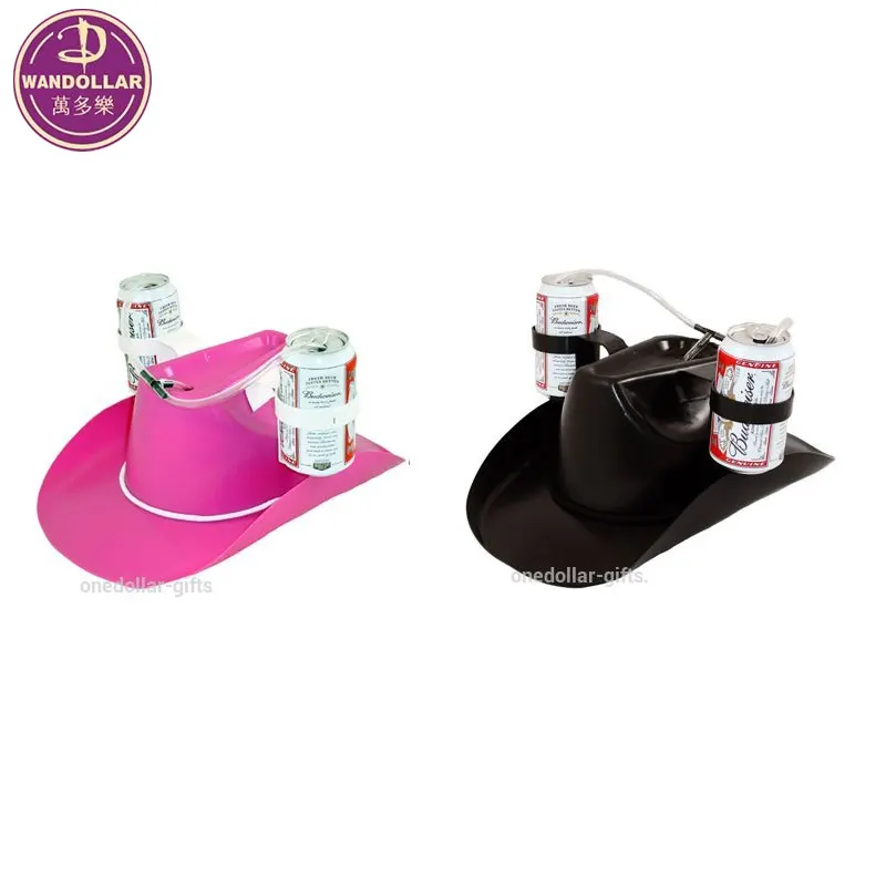 Drinking Cowboy Style Beer Hat