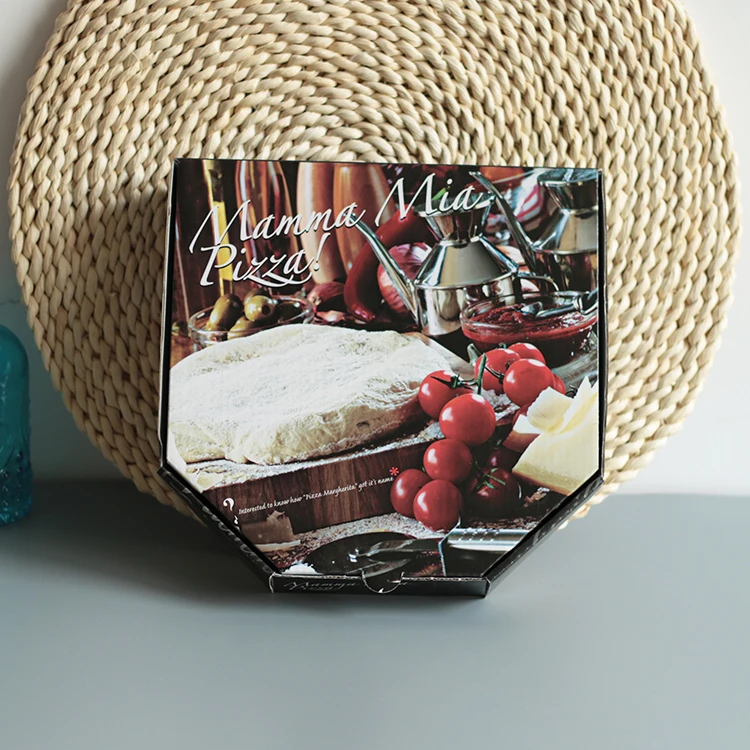 Новые красочные индивидуальные хорошее качество коробки для пиццы