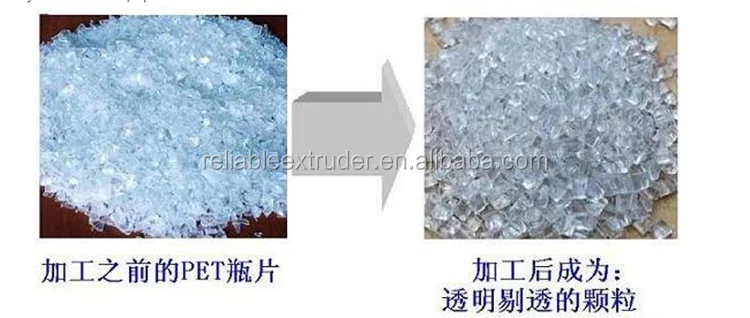 recycled pet pellet making machine