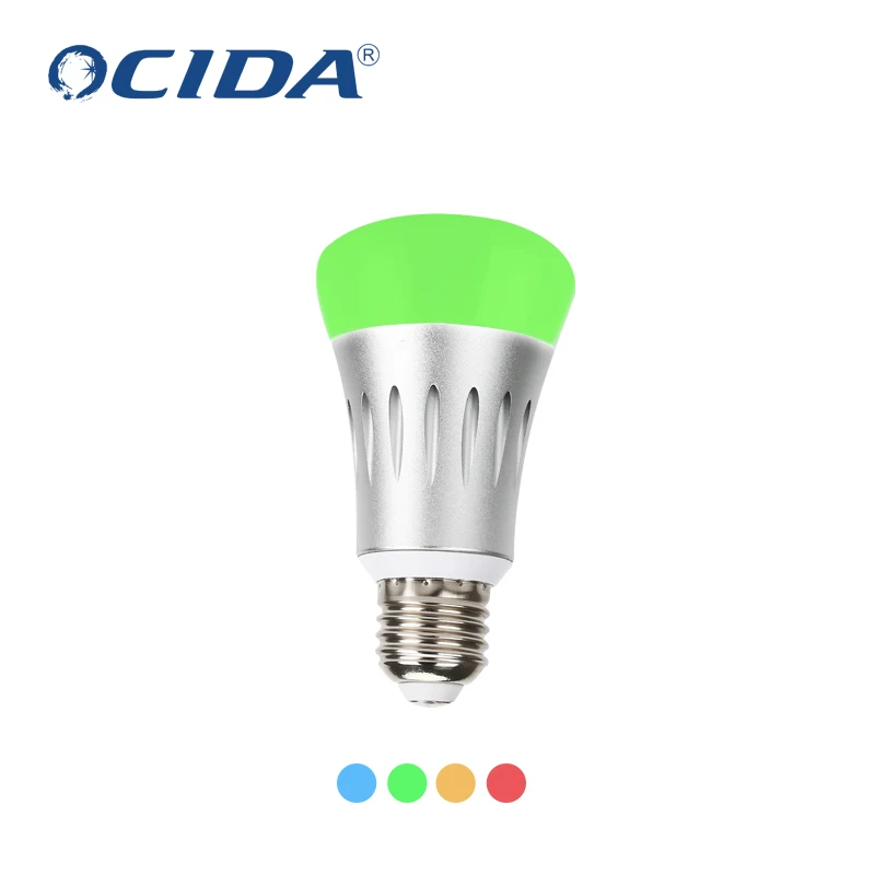 Высококачественные светодиодные умные лампы с регулируемой яркостью, 7 Вт