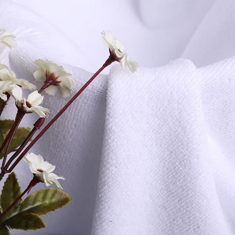 Cheap Absorbent Microfiber Towel Fabric 100% Polyester Fabric for Beach Towel and Kitchen Towel China Factory