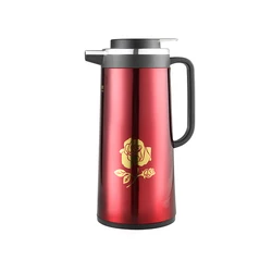 HAPPY LION Brand New 8810S Color Series Stainless Steel Body Thermos Kettle with Glass Refiil Inner Tea Coffee Thermal Pot