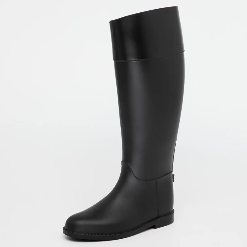 Customized Color New Style Pvc Material Fashion Horse Riding Boots for Women Manufacturer