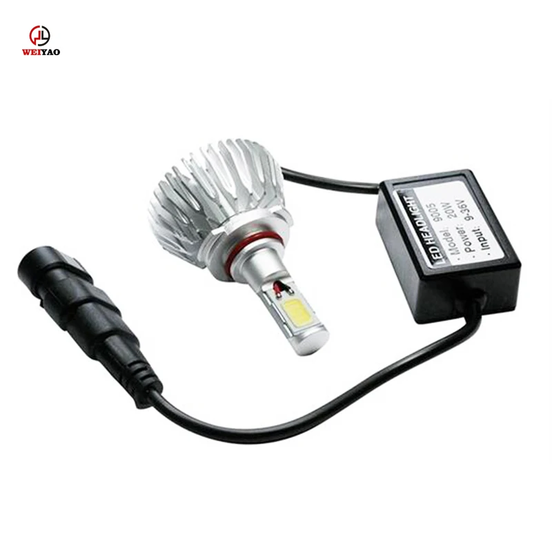 Лидер продаж производительность деталей автомобиля свет Off рынок автозапчастей 6000 К 9012 светодиодные фары автомобиля