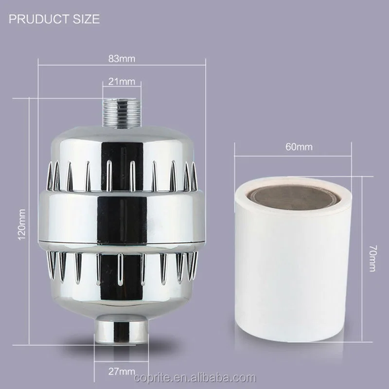 8 stages Universal Chlorine Removing shower filters KK-TP-11B