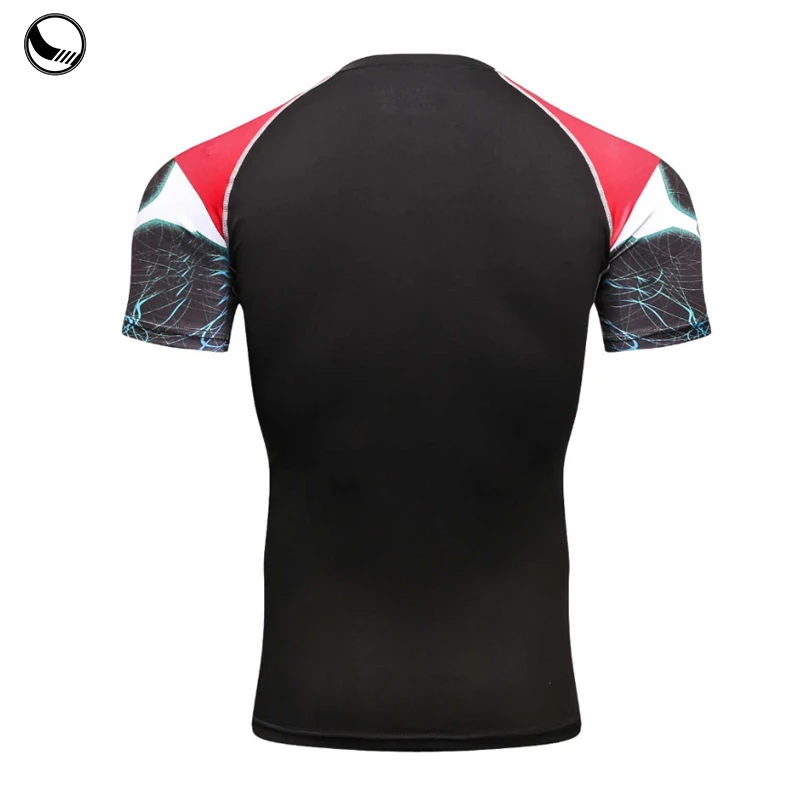 100% Polyester Men Bjj Rash Guard