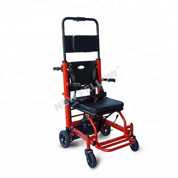 Folding climbing wheelchair for elderly
