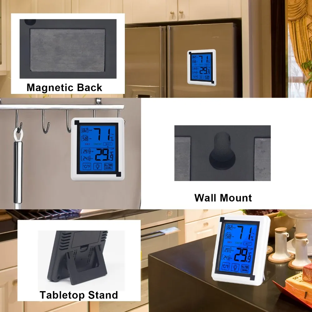 Цифровая метеостанция с термометром, Термогигрометр с прямого завода