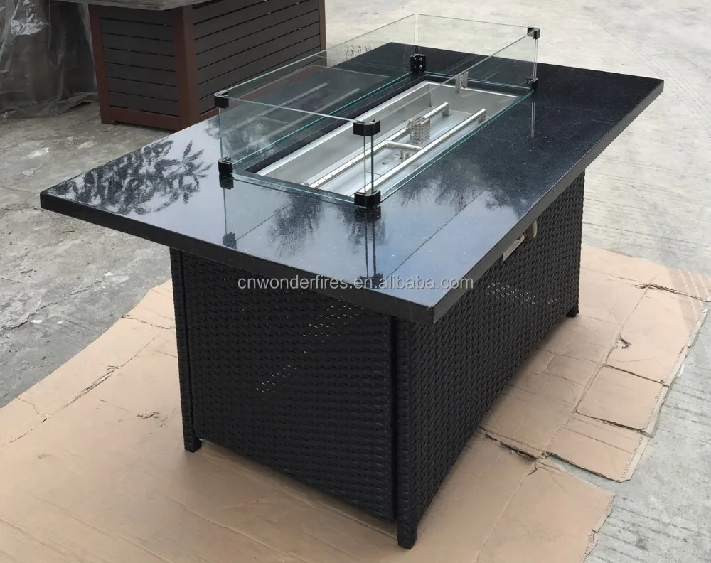  Прямоугольные газовые Столы Из Ротанга наружные столы наружный садовый обогреватель 5