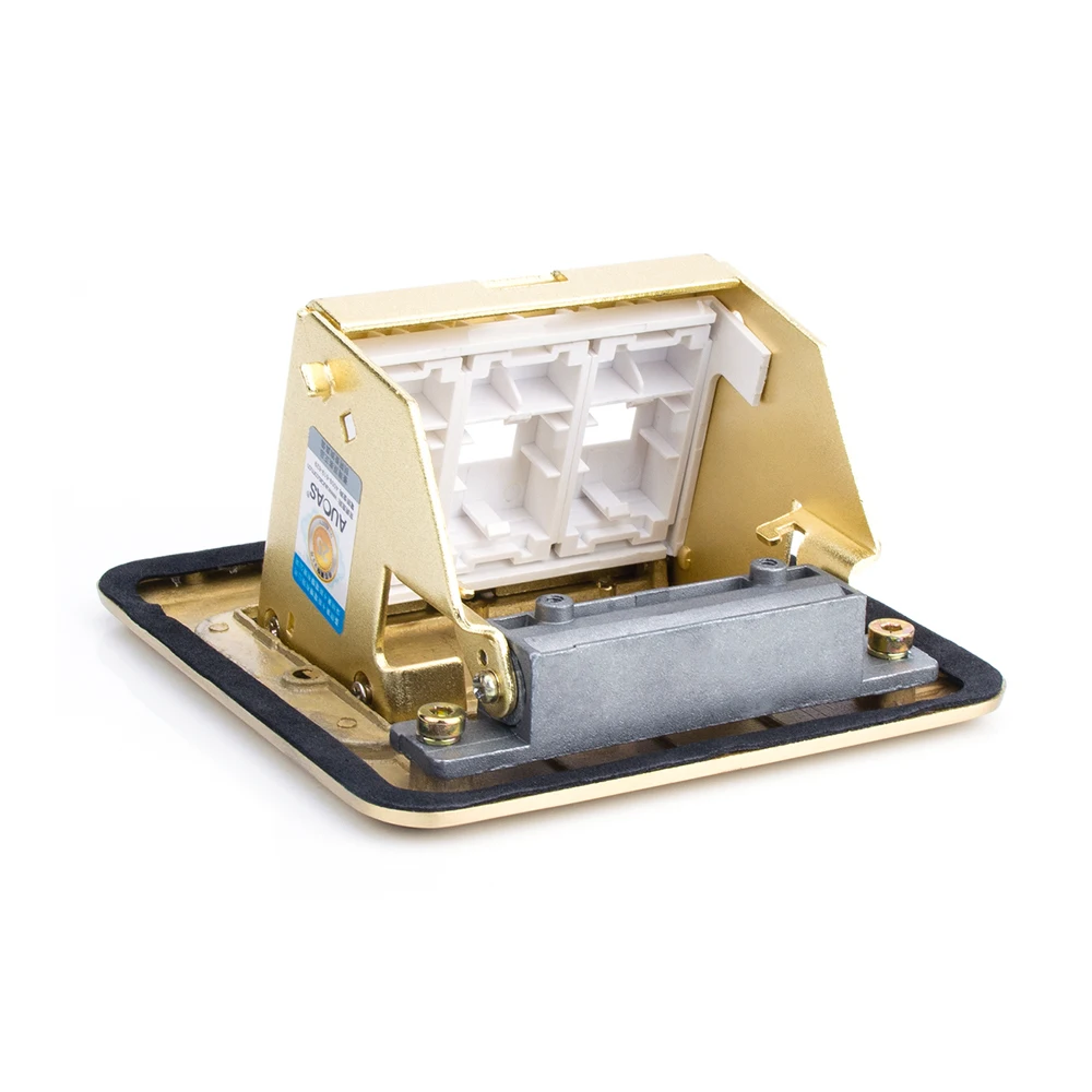 2018 New Aucas High Quality Waterproof Electrical Floor Socket Box