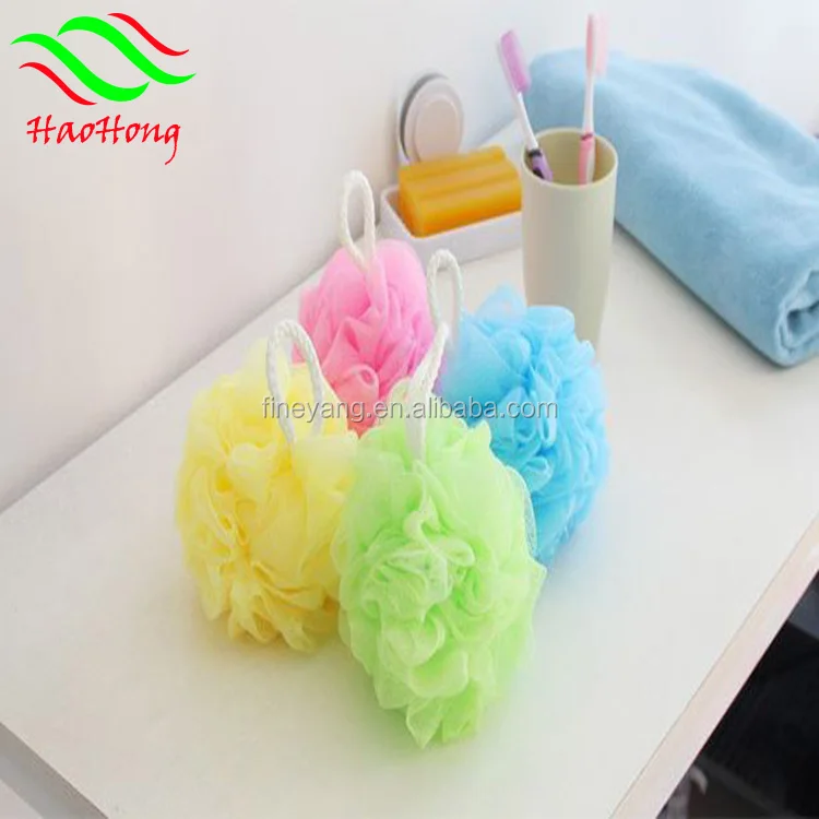 Индивидуальная одноразовая губка для ванны Loofah, оптовая продажа с завода