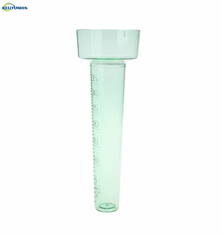 Новинка, мягкий зеленый измерительный инструмент, садовый наружный измеритель высоты воды и дождя из полистирола