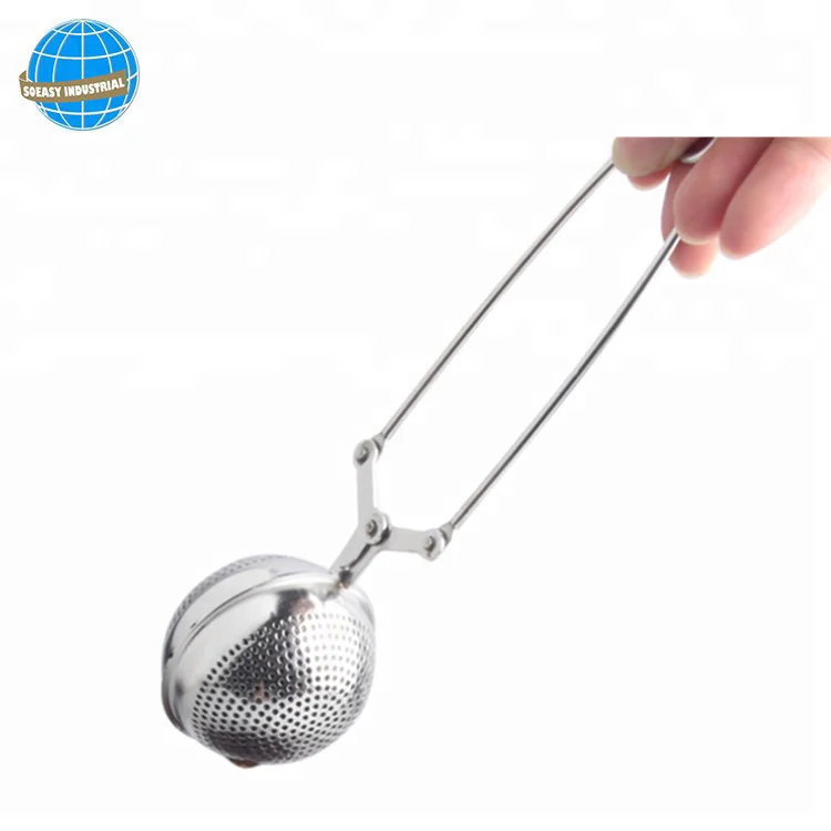 
Stainless Steel Tea Round Ball Infuser Strainer Filter for Loose Herbal Leaf 