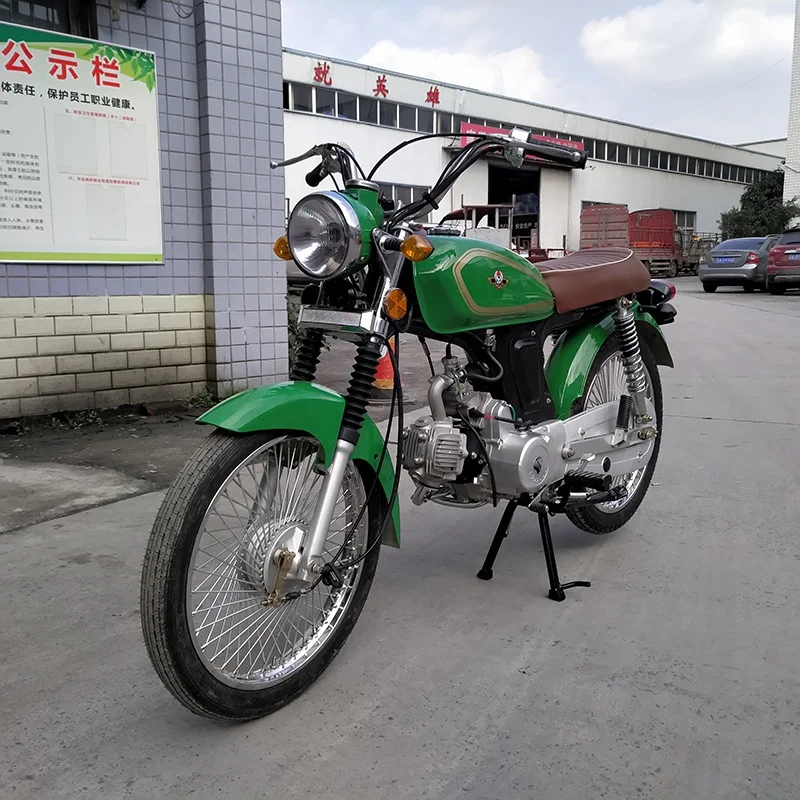 Дешевые винтажные Мини-мотоциклы 70cc с двигателем