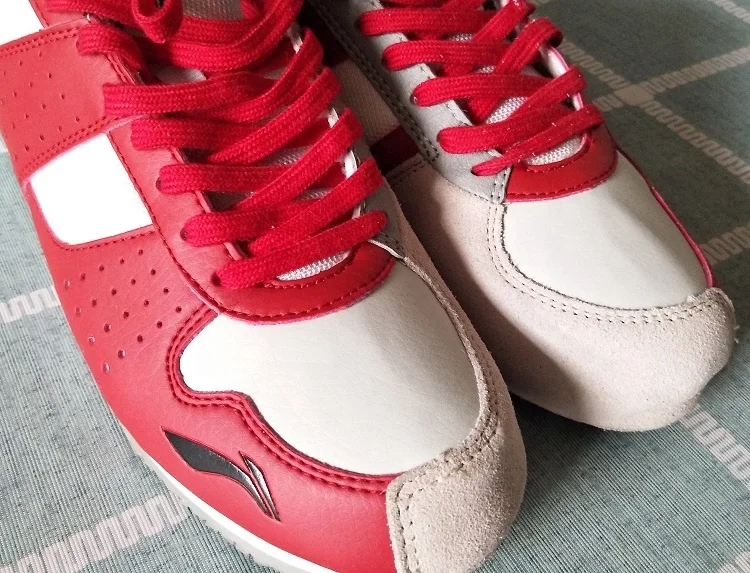 Fencing Shoes Low cut Li Ning Red