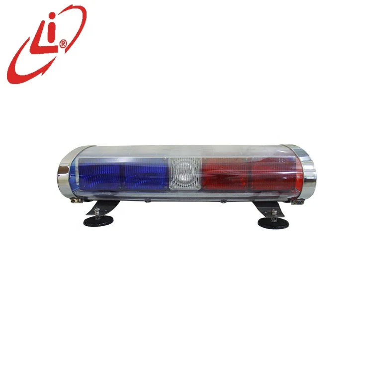 LYAF Xenon Strobe Mini Lightbar With Halogen Rotating Light