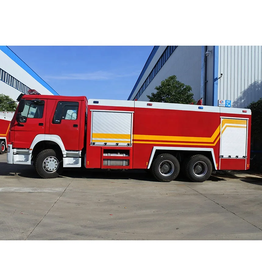 16000Liters HOWO 6X4 fire fighting truck, water tanker fire truck for sales