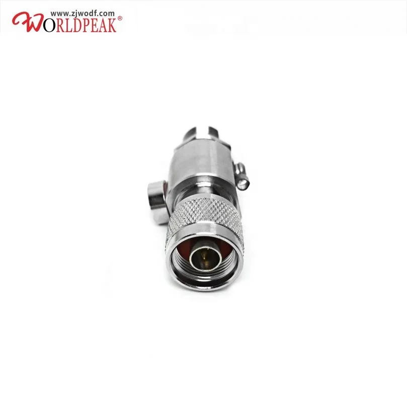 Female to N lightning jack bulkhead to male type coax surge protector 0-6g arrester rf connector arrestor
