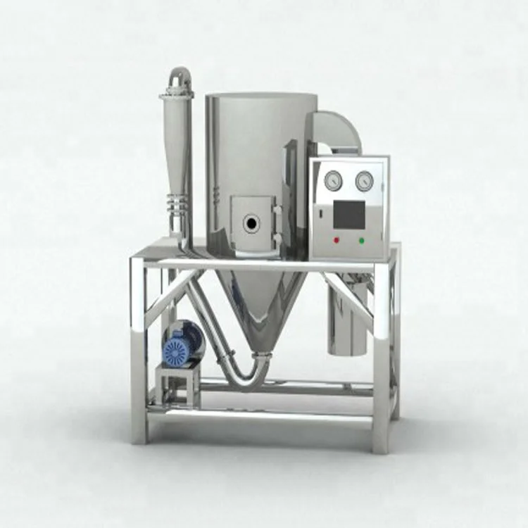 LPG-5 Small Scale Lab Spray Dryer , Mini Spray Dryer Machine Price Spray Drying Equipment 220v/380v Electricity 1500kg 5 Kg/h PF